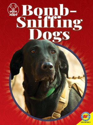 cover image of Bomb-Sniffing Dogs